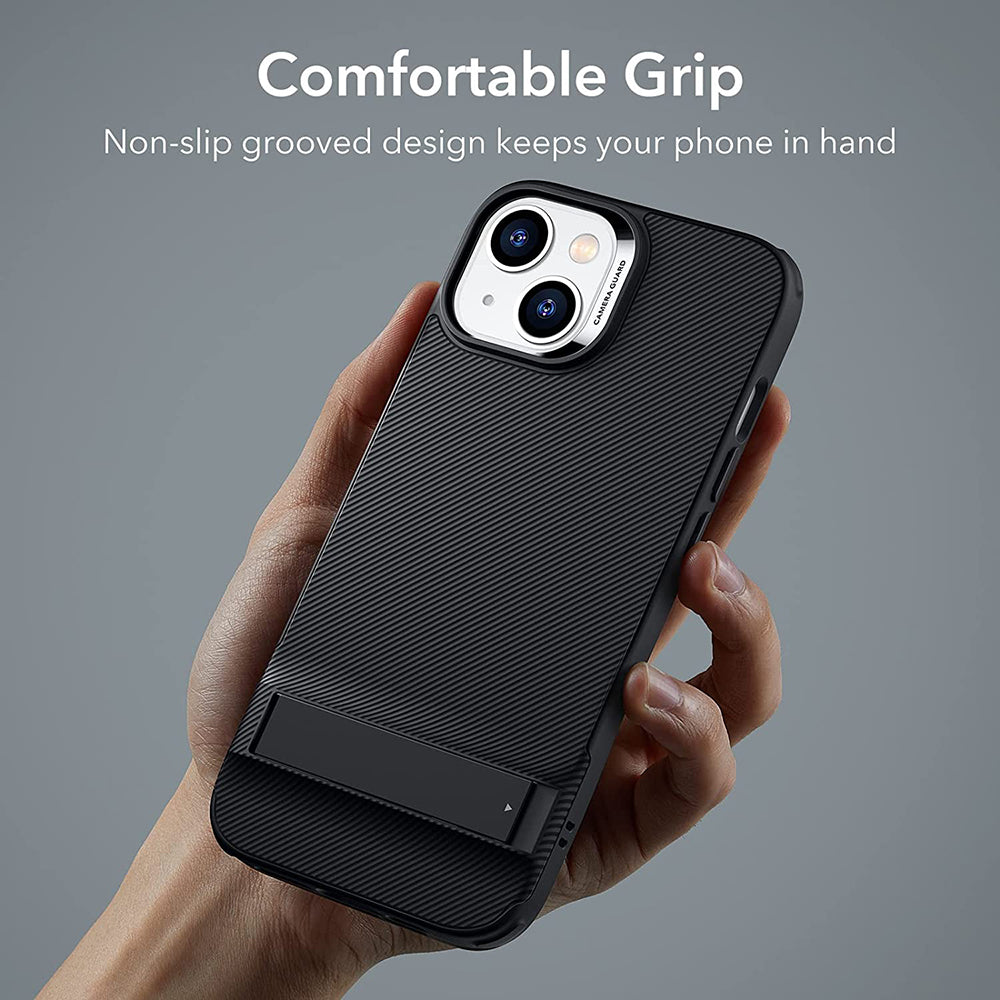 Capa para Apple iPhone 14 Plus, ESR, Air Shield Boost Kickstand, Preta