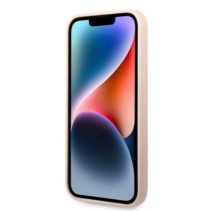 Capa para Apple iPhone 14 Plus, Karl Lagerfeld, Silicone Ikonik Karl, Rosa