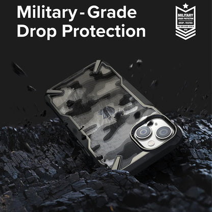 Capa para Apple iPhone 14 Plus, Ringke, Design Fusion X, Camuflagem