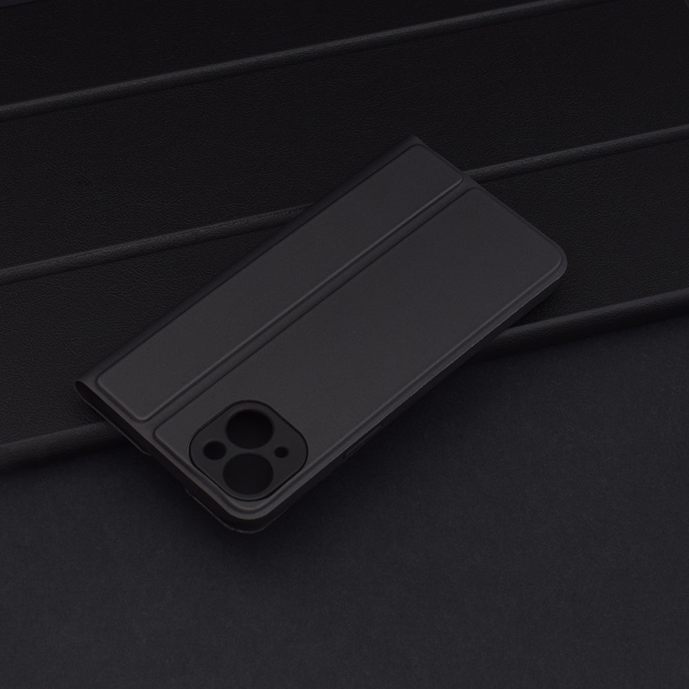 Capa para Apple iPhone 14 Plus, Techsuit, Magskin Book, Preta