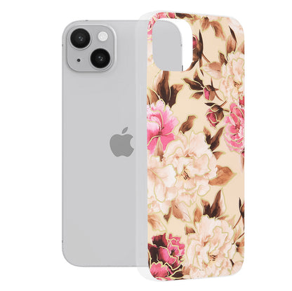 Capa para Apple iPhone 14 Plus, Techsuit, Marble, Bege