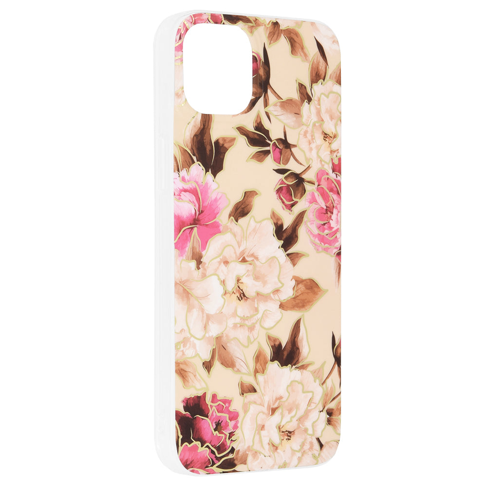 Capa para Apple iPhone 14 Plus, Techsuit, Marble, Bege