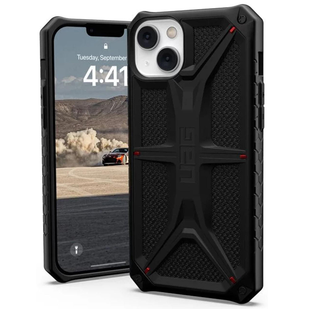 Capa para Apple iPhone 14 Plus, Urban Armor Gear, Monarch Kevlar, Preta