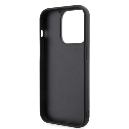 Capa para Apple iPhone 14 Pro, Karl Lagerfeld, 3D Rubber Ikonik Karl, Preta
