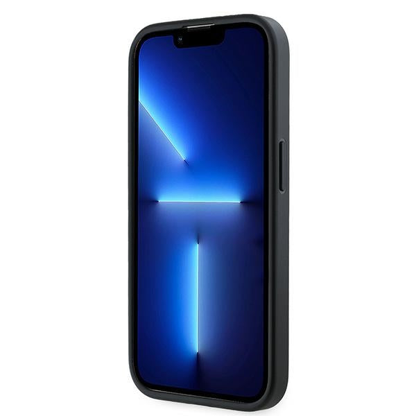 Capa para Apple iPhone 14 Pro Max, Karl Lagerfeld, Diagonal Quilted Script, Preta