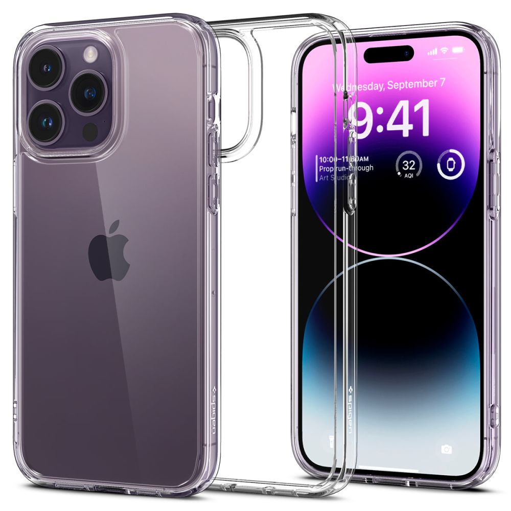 Capa para Apple iPhone 14 Pro Max, Spigen, Ultra Hybrid, Transparente ACS04816