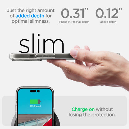 Capa para Apple iPhone 14 Pro Max, Spigen, Ultra Hybrid, Transparente ACS04816