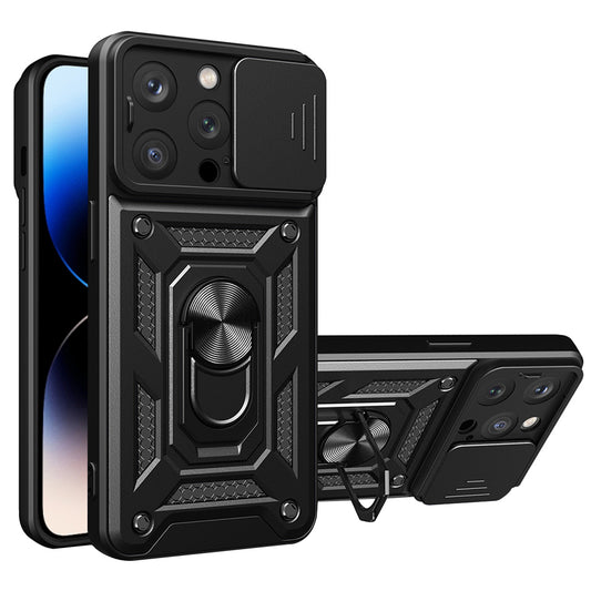 Capa para Apple iPhone 14 Pro Max, Techsuit, CamShield, Preta
