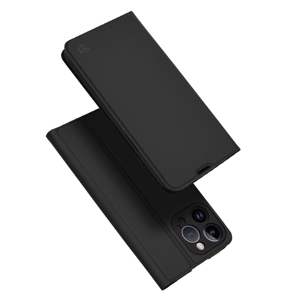 Capa para Apple iPhone 14 Pro Max, Techsuit, Magskin Book, Preta