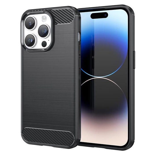 Capa para Apple iPhone 14 Pro, Techsuit, Carbono, Preta