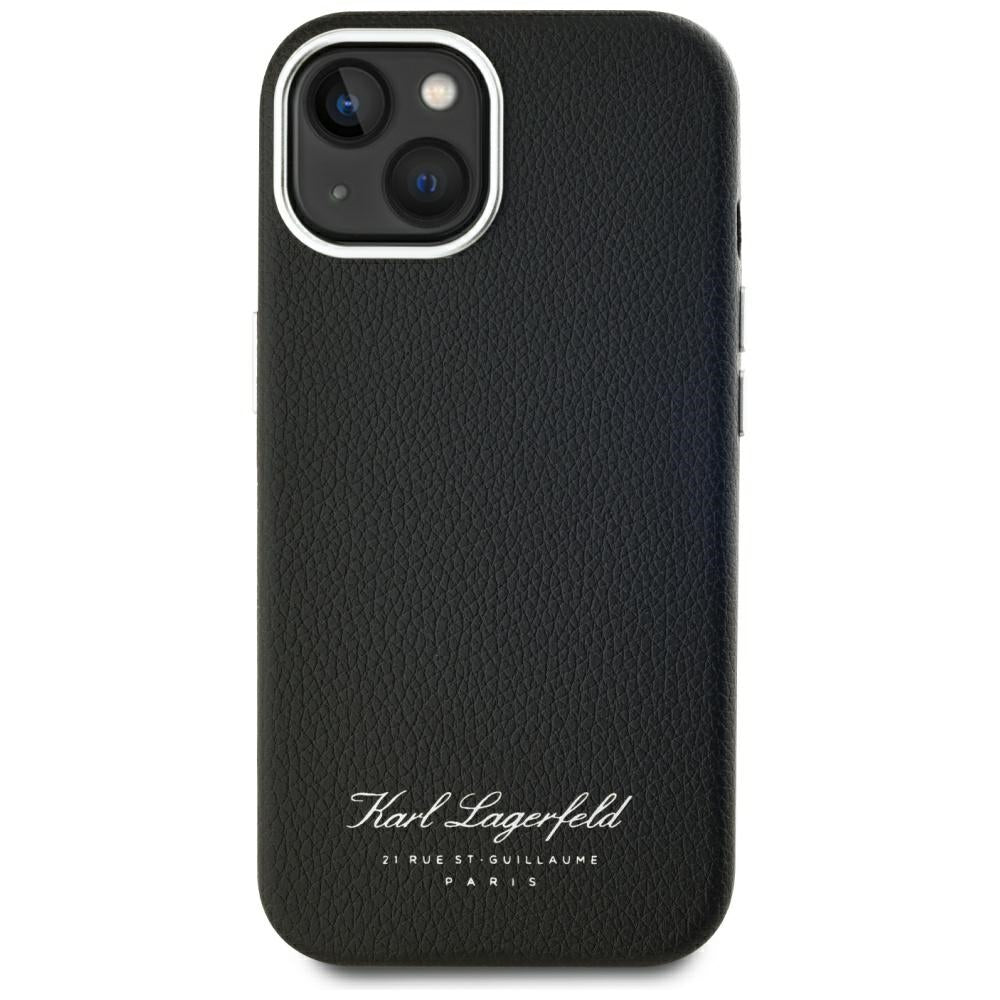 Capa para Apple iPhone 15, Karl Lagerfeld, RSG, Preta