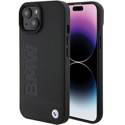 Capa para Apple iPhone 15 Plus, BMW, Natural Hot Stamp, Preta