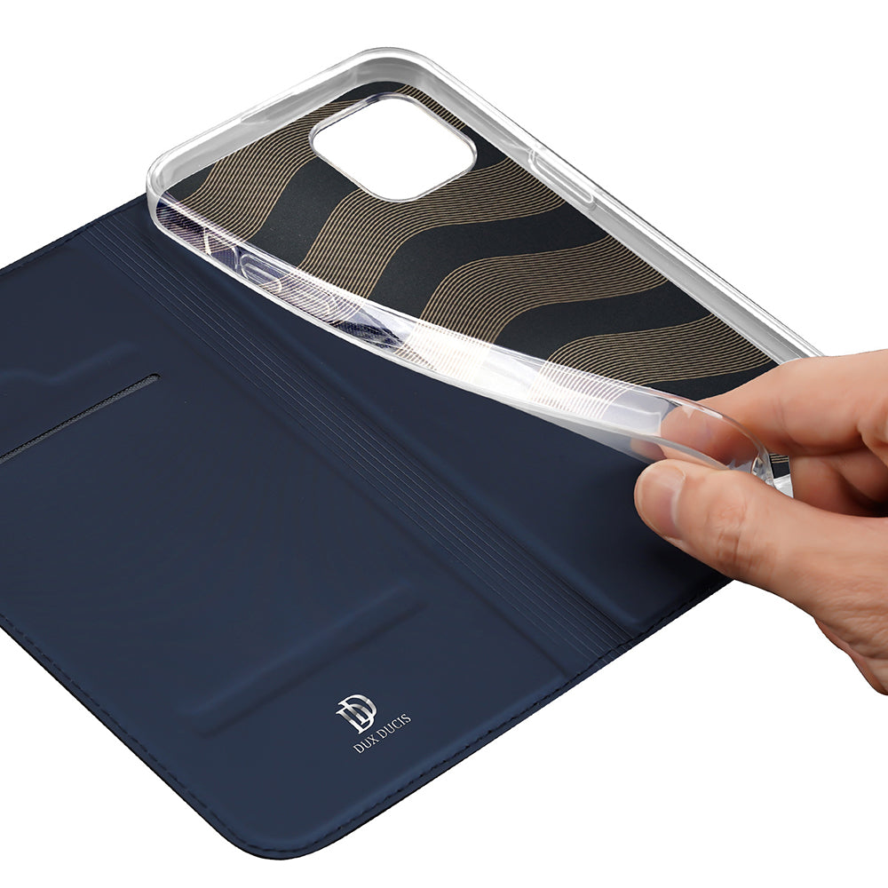 Capa para Apple iPhone 15 Plus, DUX DUCIS, Skin Pro, Preta