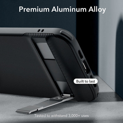 Capa para Apple iPhone 15 Plus, ESR, Air Shield Boost Kickstand, Preta