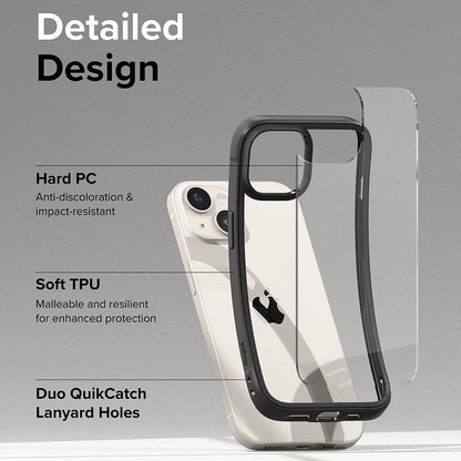 Capa para Apple iPhone 15 Plus, Ringke, Fusion Bold, Preta