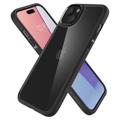 Case for Apple iPhone 15 Plus, Spigen, Ultra Hybrid, Matte Black