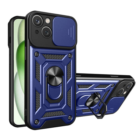 Capa para Apple iPhone 15 Plus, Techsuit, CamShield, Azul