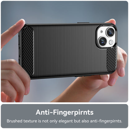 Capa para Apple iPhone 15 Plus, Techsuit, Carbono, Preta