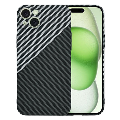 Capa para Apple iPhone 15 Plus, Techsuit, Carbonite FiberShell, Preto Cinzento