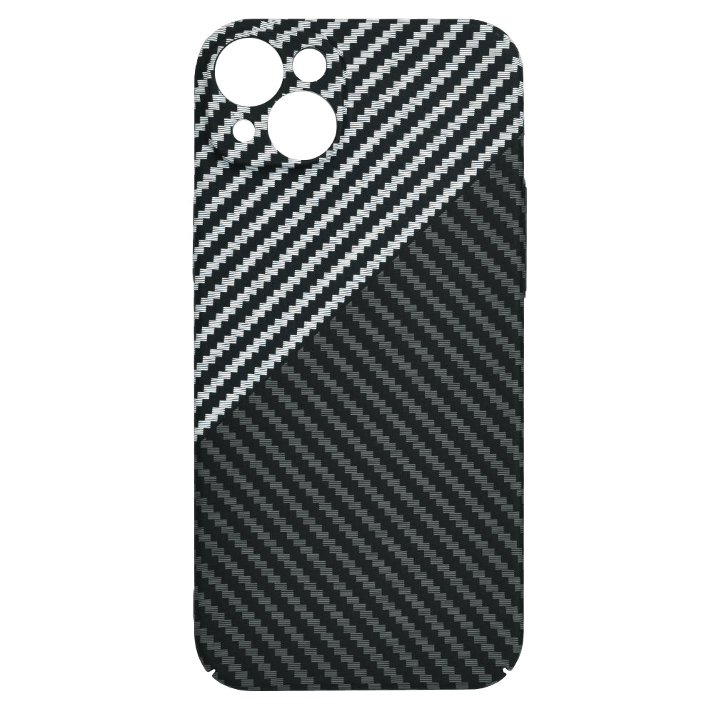 Capa para Apple iPhone 15 Plus, Techsuit, Carbonite FiberShell, Preto Cinzento
