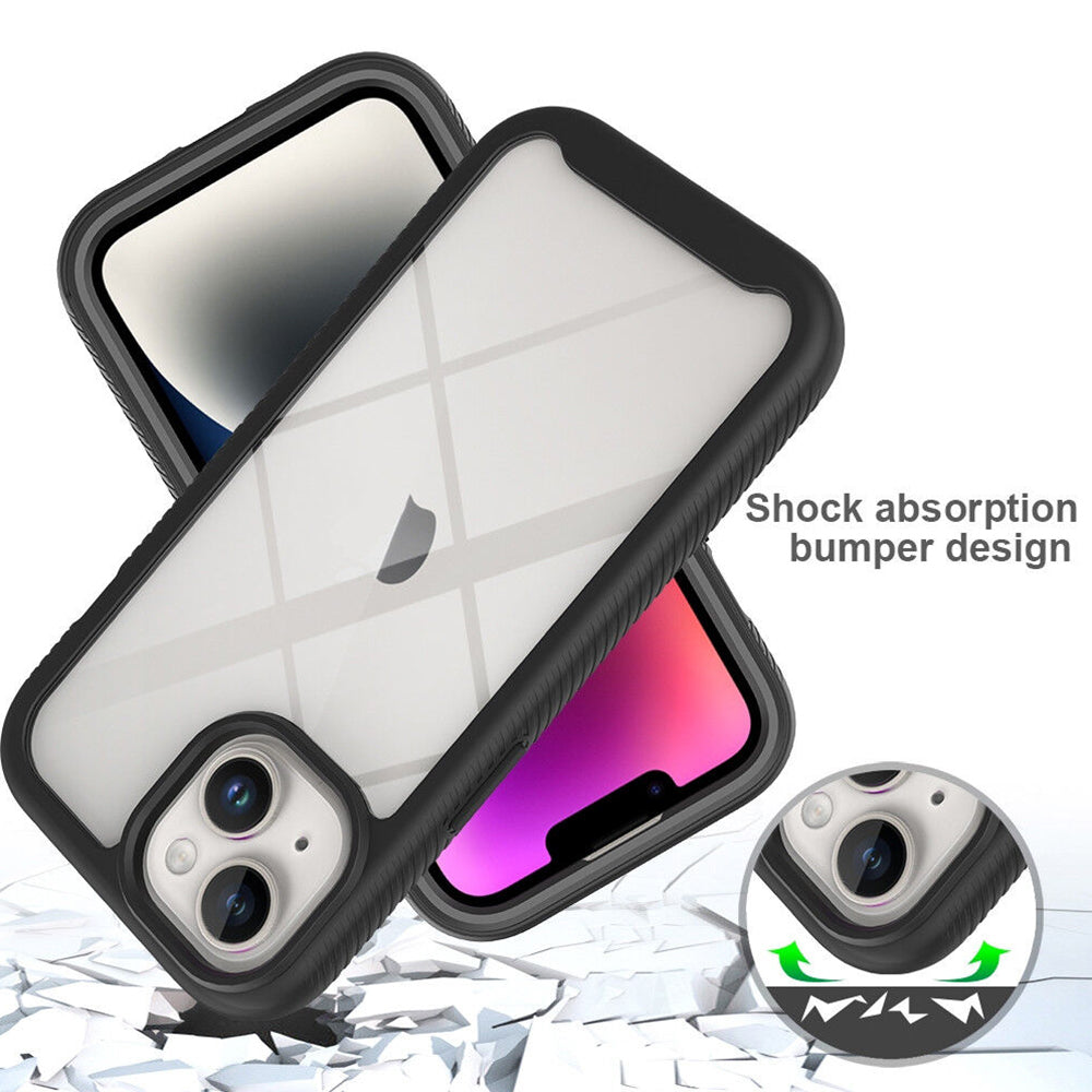 Capa para Apple iPhone 15 Plus, Techsuit, Defense360 Pro, Preta