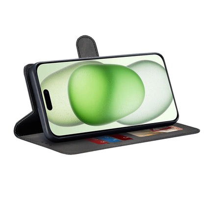 Capa para Apple iPhone 15 Plus, Techsuit, Diary Book, Preta