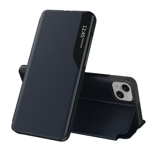 Capa para Apple iPhone 15 Plus, Techsuit, eFold, Azul Escuro