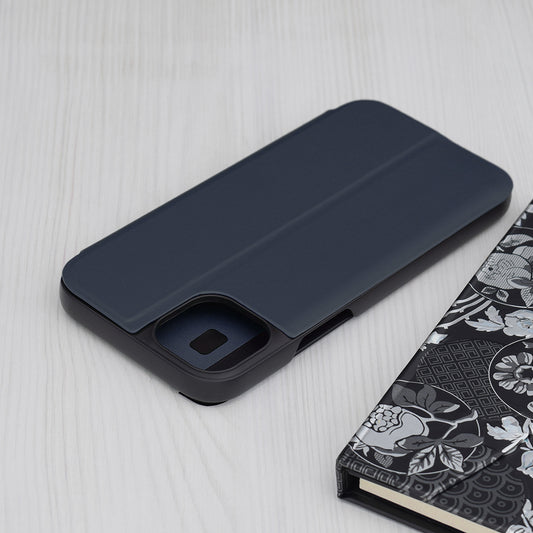 Capa para Apple iPhone 15 Plus, Techsuit, eFold, Azul Escuro