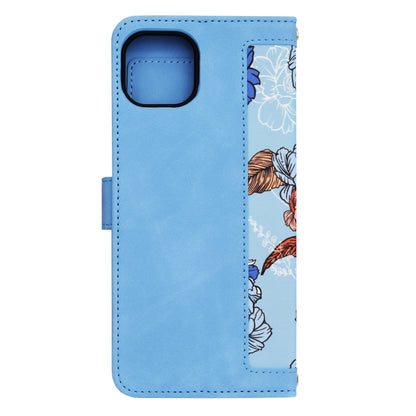 Capa para Apple iPhone 15 Plus, Techsuit, FlipCraft, Azul