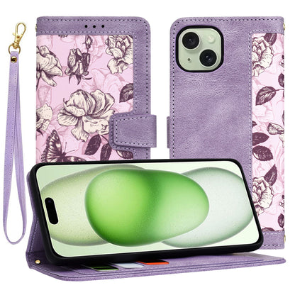 Capa para Apple iPhone 15 Plus, Techsuit, FlipCraft, Roxo
