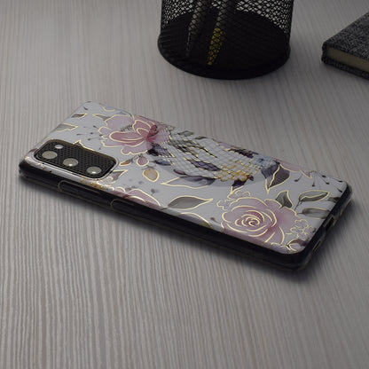 Capa para Apple iPhone 15 Plus, Techsuit, Marble, Branca