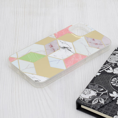Capa para Apple iPhone 15 Plus, Techsuit, Marble, Roxo