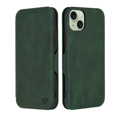 Capa para Apple iPhone 15 Plus, Techsuit, Safe Wallet Plus, Verde