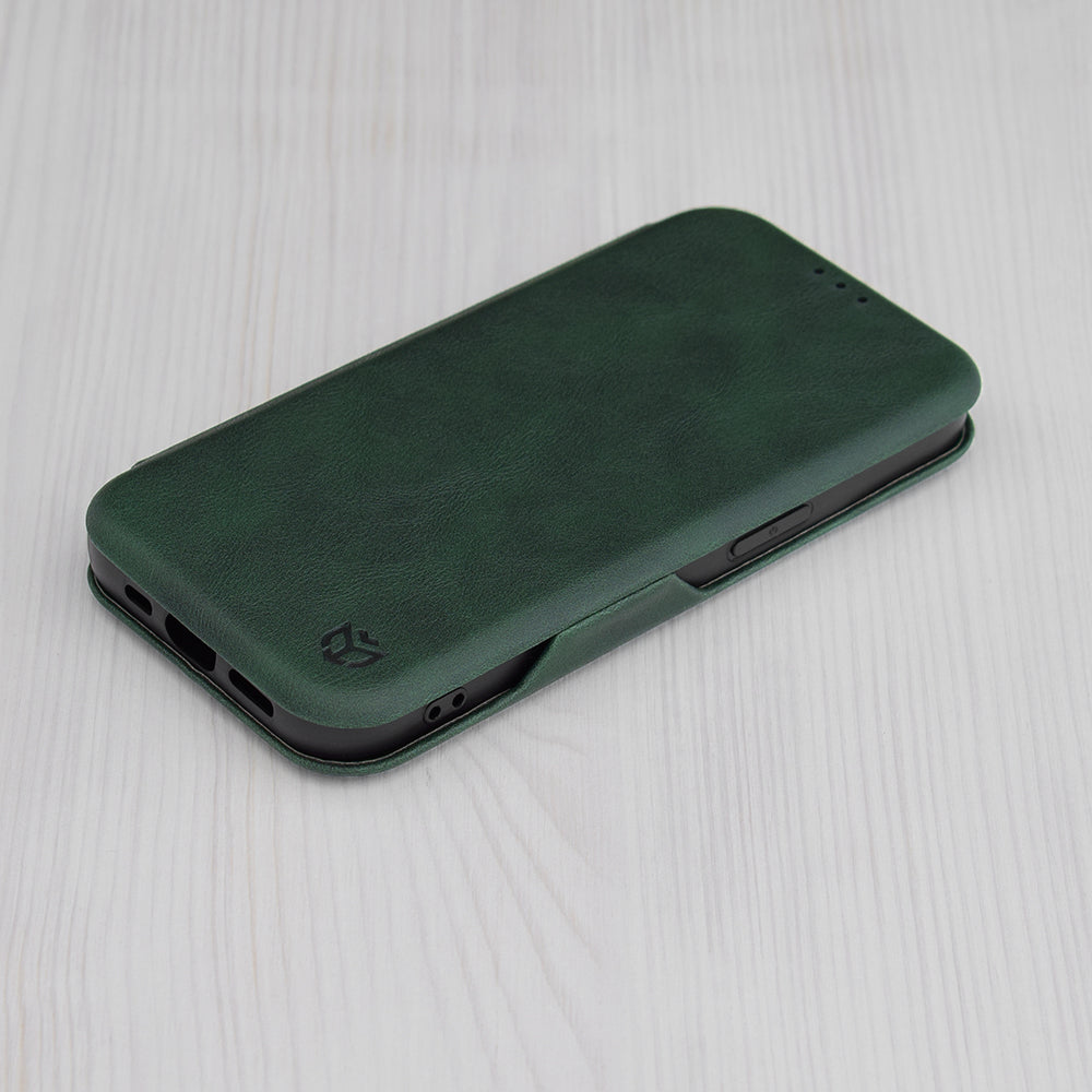 Capa para Apple iPhone 15 Plus, Techsuit, Safe Wallet Plus, Verde