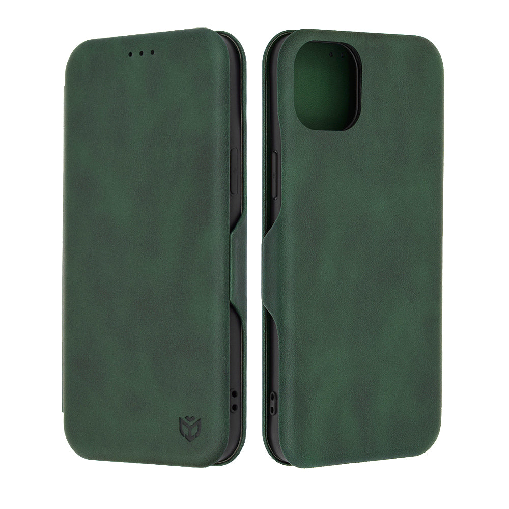 Capa para Apple iPhone 15 Plus, Techsuit, Safe Wallet Plus, Verde