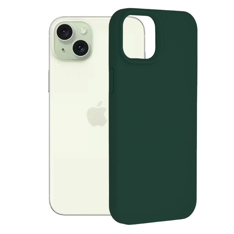 Capa para Apple iPhone 15 Plus, Techsuit, Soft Edge, Verde Escuro