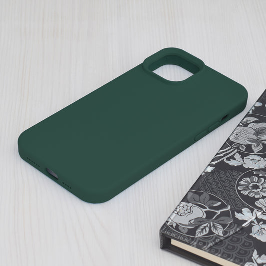 Capa para Apple iPhone 15 Plus, Techsuit, Soft Edge, Verde Escuro