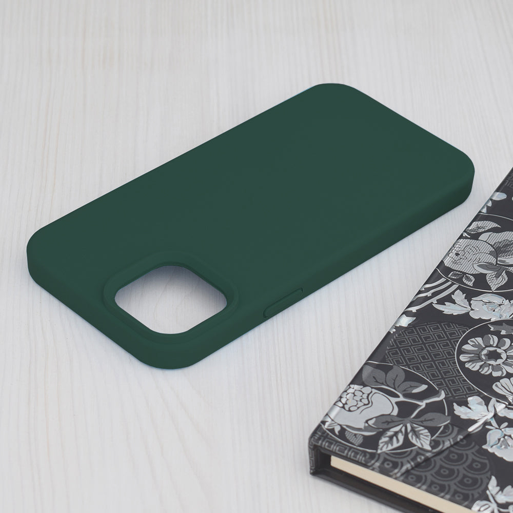 Capa para Apple iPhone 15 Plus, Techsuit, Soft Edge, Verde Escuro