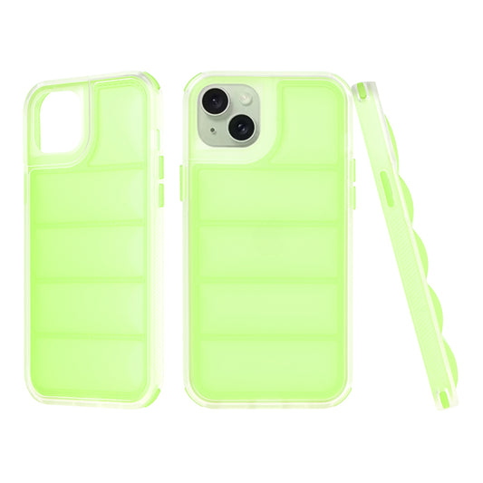 Capa para Apple iPhone 15 Plus, Techsuit, Wave Shield, Verde