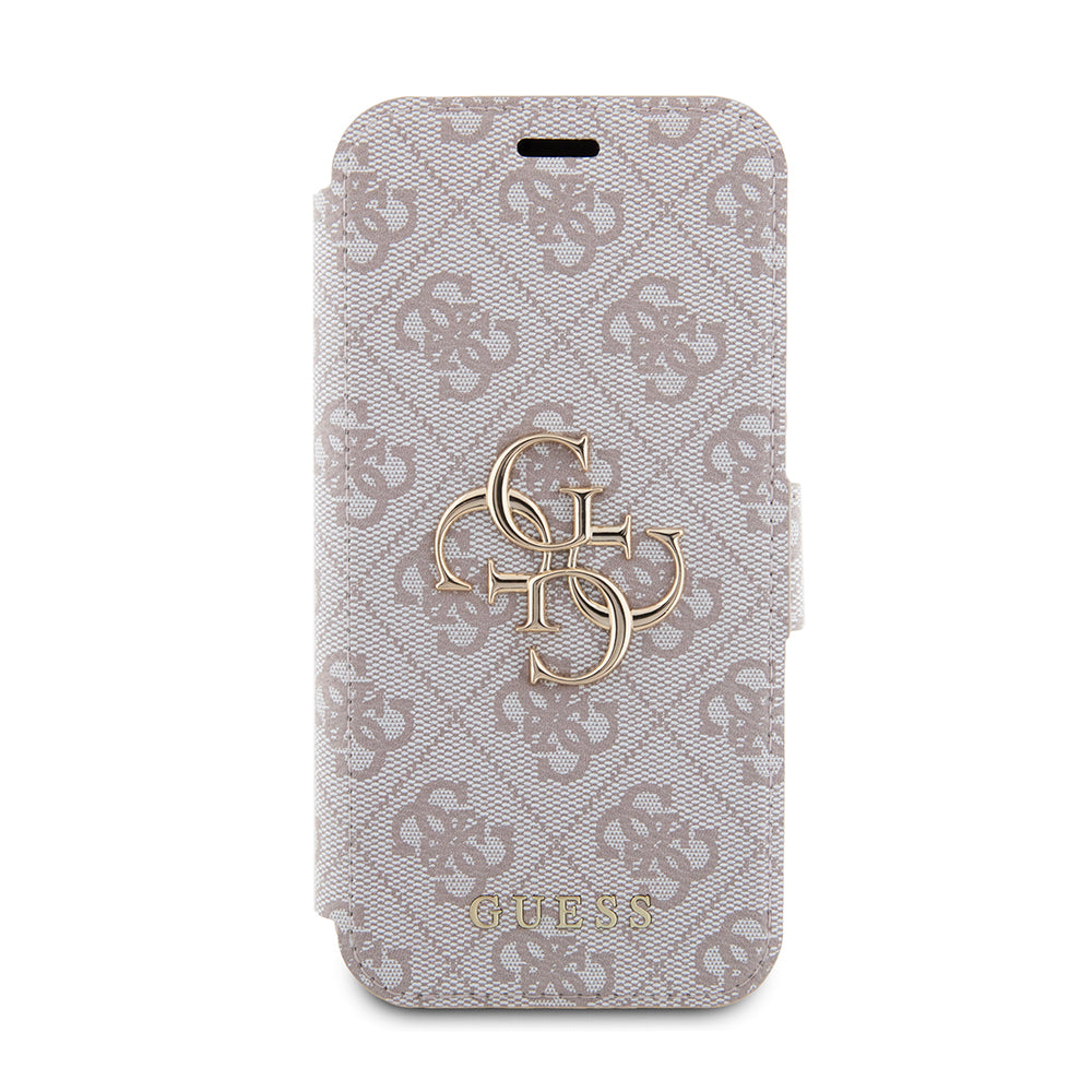 Capa para Apple iPhone 15 Pro, Guess, 4G Book, Rosa