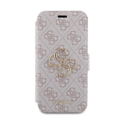 Capa para Apple iPhone 15 Pro, Guess, 4G Book, Rosa