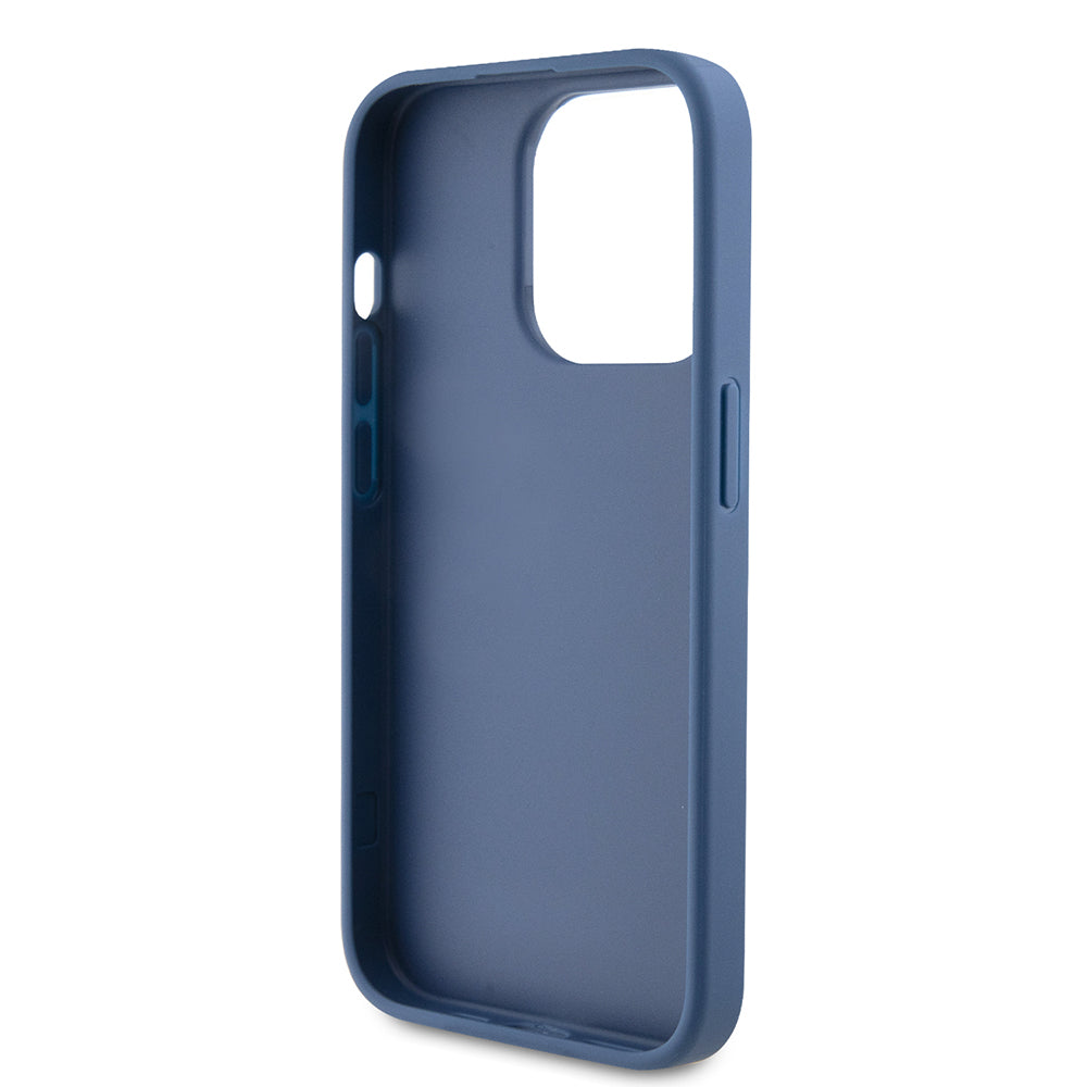 Capa para Apple iPhone 15 Pro, Guess, 4G Stripe, Azul