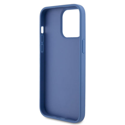 Capa para Apple iPhone 15 Pro, Guess, Crossbody 4G Metal Logo, Azul