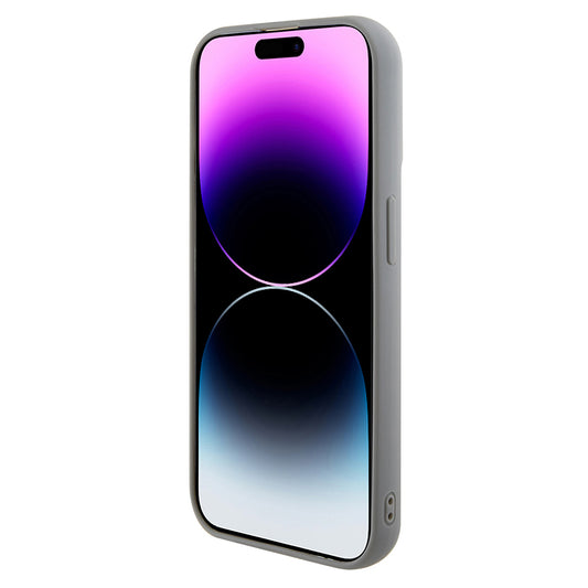 Capa para Apple iPhone 15 Pro, Guess, Sequin Script Metal, Prateada