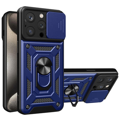 Capa para Apple iPhone 15 Pro Max, Techsuit, CamShield, Azul