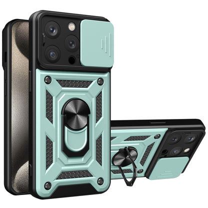 Capa para Apple iPhone 15 Pro Max, Techsuit, CamShield, Verde