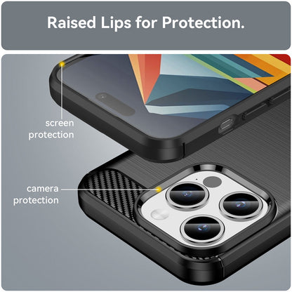Capa para Apple iPhone 15 Pro Max, Techsuit, Carbono, Preta
