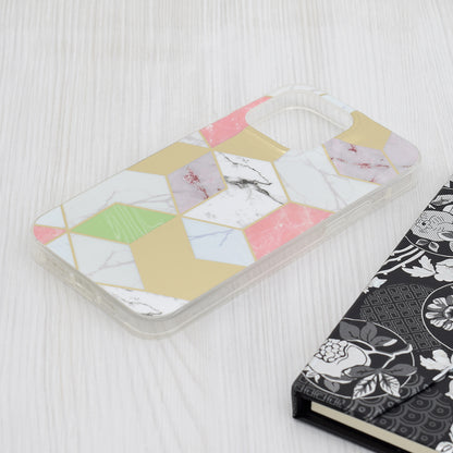 Capa para Apple iPhone 15 Pro Max, Techsuit, Marble, Roxo