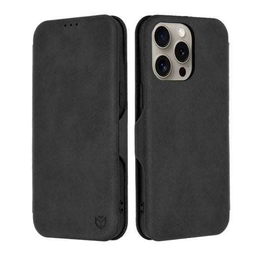 Capa para Apple iPhone 15 Pro Max, Techsuit, Safe Wallet Plus, Preta