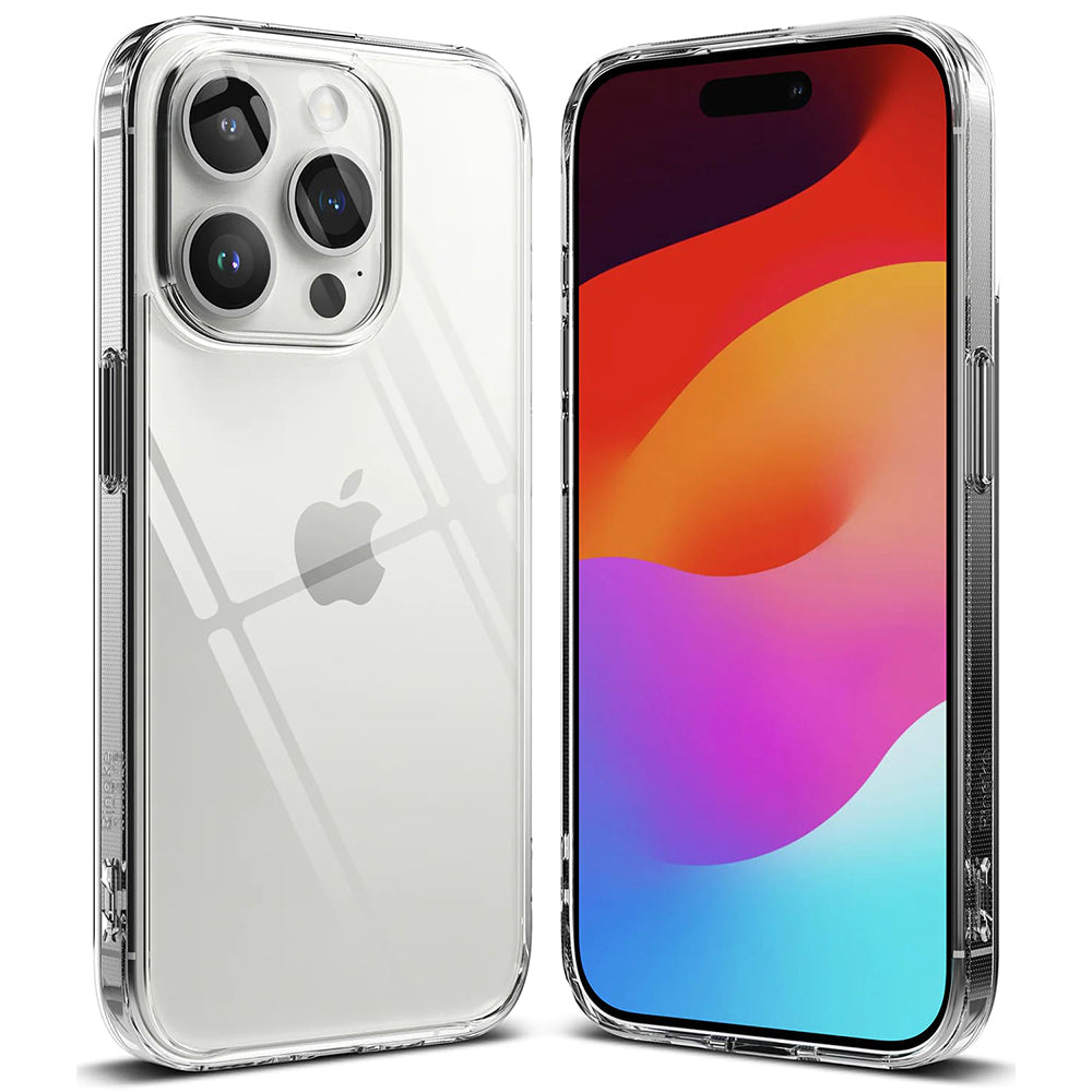 Capa para Apple iPhone 15 Pro, Ringke, Fusion, Transparente